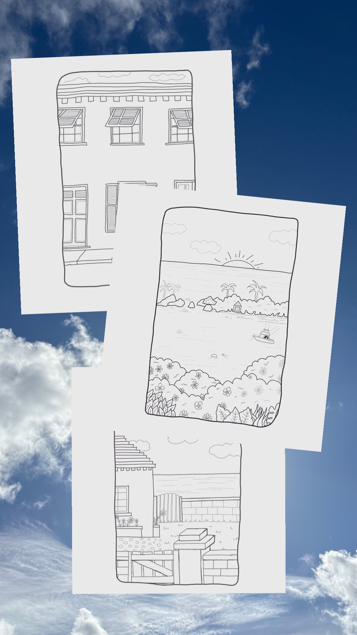 The Bermuda Colouring Book - Vol. 1
